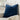 Blue Velvet Diamond Pillow