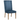 Blue Wingback Dining Chair