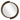 Bronze Round Dimensional Mirror