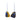 Blue and Gold Stone Candle Holder