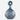 Blue Agate Decorative Bottle
