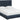 Blue Grey Upholstered Bed Frame