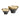 Black and Gold Ceramic Bowl