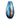 Blue and Brown Glass Vase