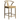 White Woven Barstool