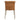 Camel Leather Dining Chair
