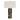 Brown and Black Marble Table Lamp