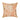Burnt Orange and Gold Pillow
