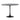 Black Metal Dining Table