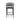 Grey and Black Counter Stool